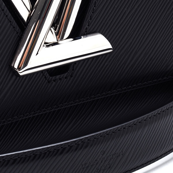 Louis Vuitton - Black Epi Leather Twist MM Bag